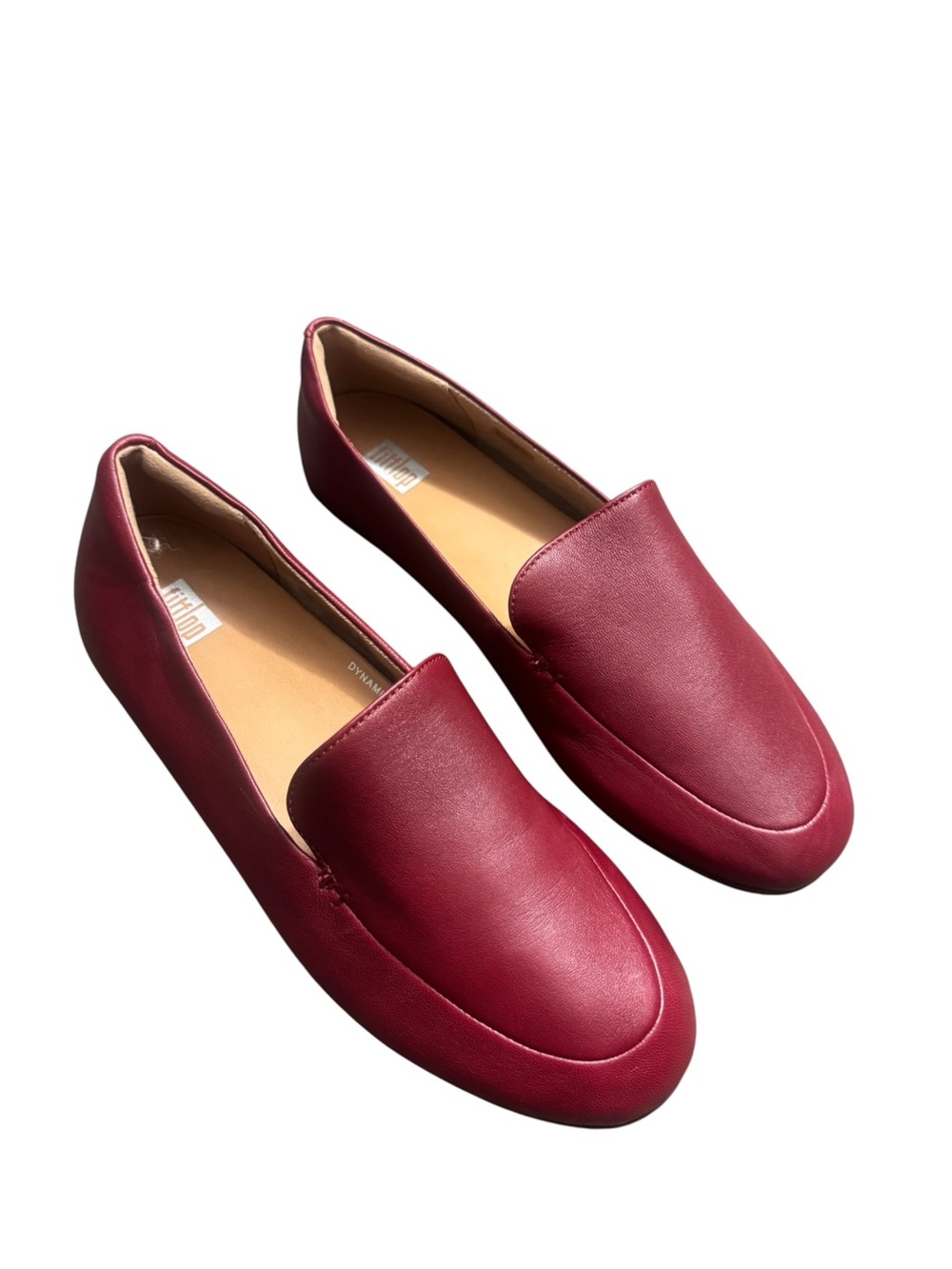 Fitflop Lena Maroon Loafers Size 7.5